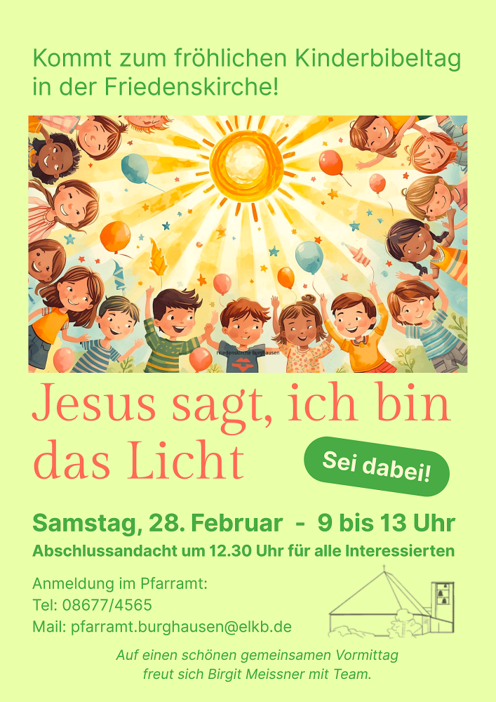 Kinderbibeltag Friedenskirche